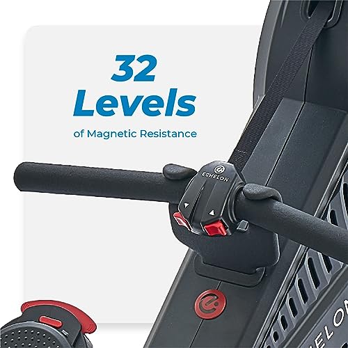 Foldable Rowing Machine with 22” Rotating HD Screen and Soundbar V8608