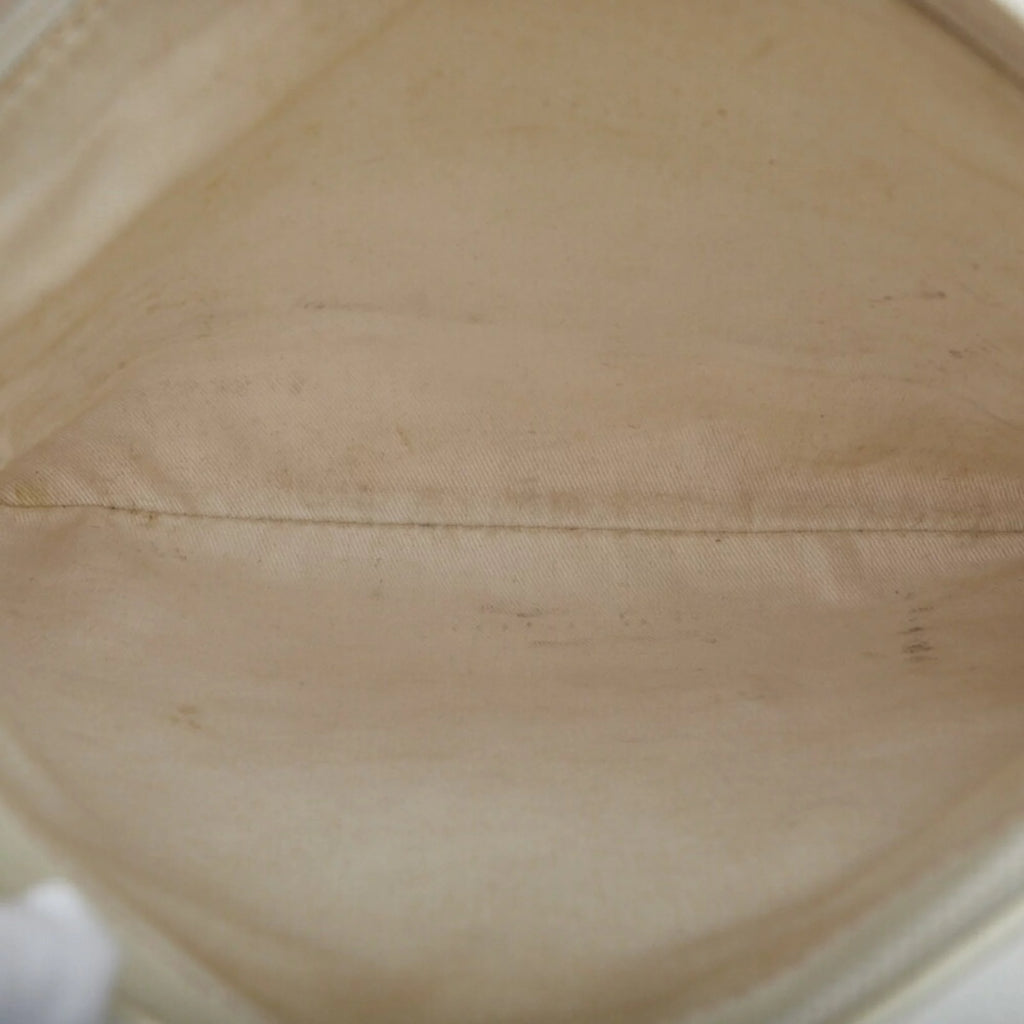Pre-Owned Pink White Canvas Leather Shoulder Bag M118981