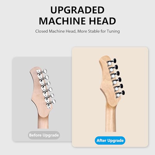 30 Inches Right Handed Kids Electric Guitar with Beginner Kit X389