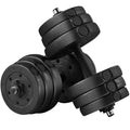 Adjustable 66LB Dumbbell Weight Set J64229