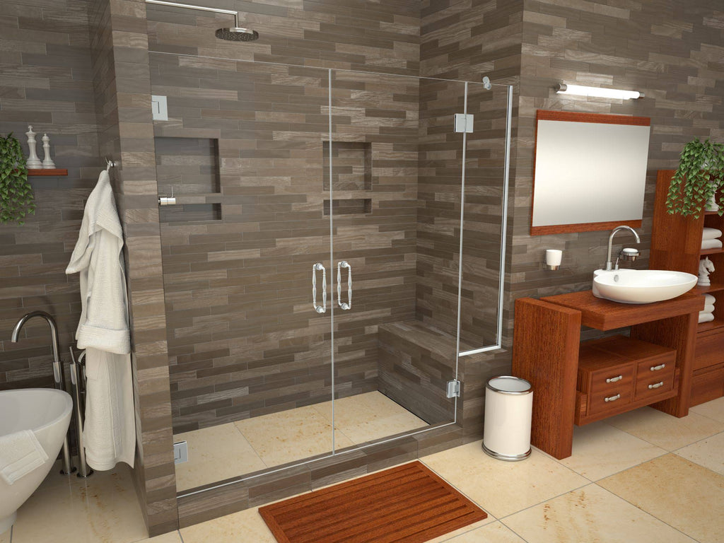 42x22 x 48x22 Single Threshold Shower Base with Bench and Drain Grate K4520