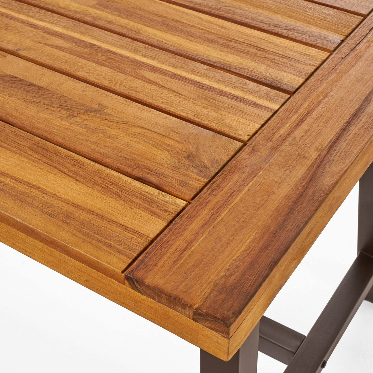 3-Piece Rustic Wood Patio Dining Set Z819170