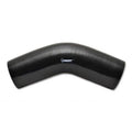 4 Ply Reinforced Silicone 45 Deg Elbow Connector 3in I.D. Black M894