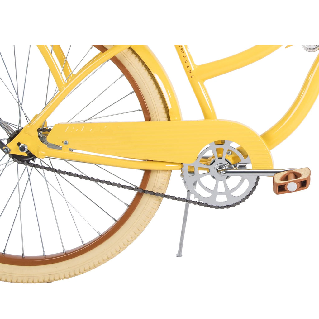 Yellow 26 Inch Cruiser Bike K219986