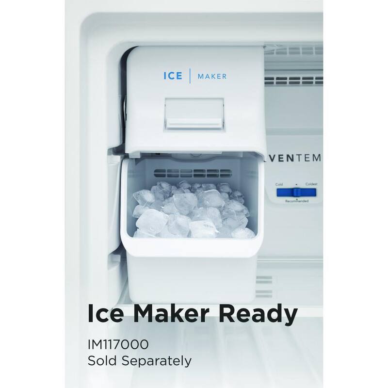 Top Freezer Refrigerator in Stainless Steel B68156