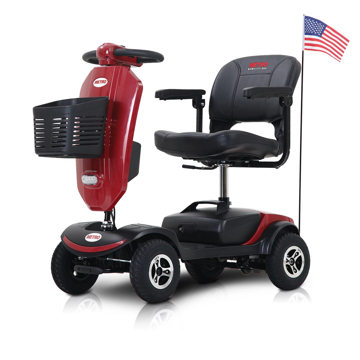 4-Wheel Mobility Scooter with Windshield E948349