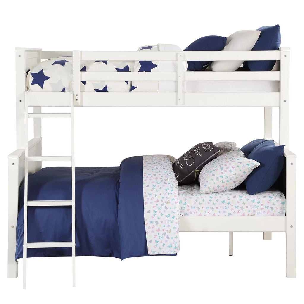 Twin-Over-Full Wood Bunk Bed J13390