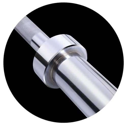 6 Feet Silver Olympic Barbell Q580