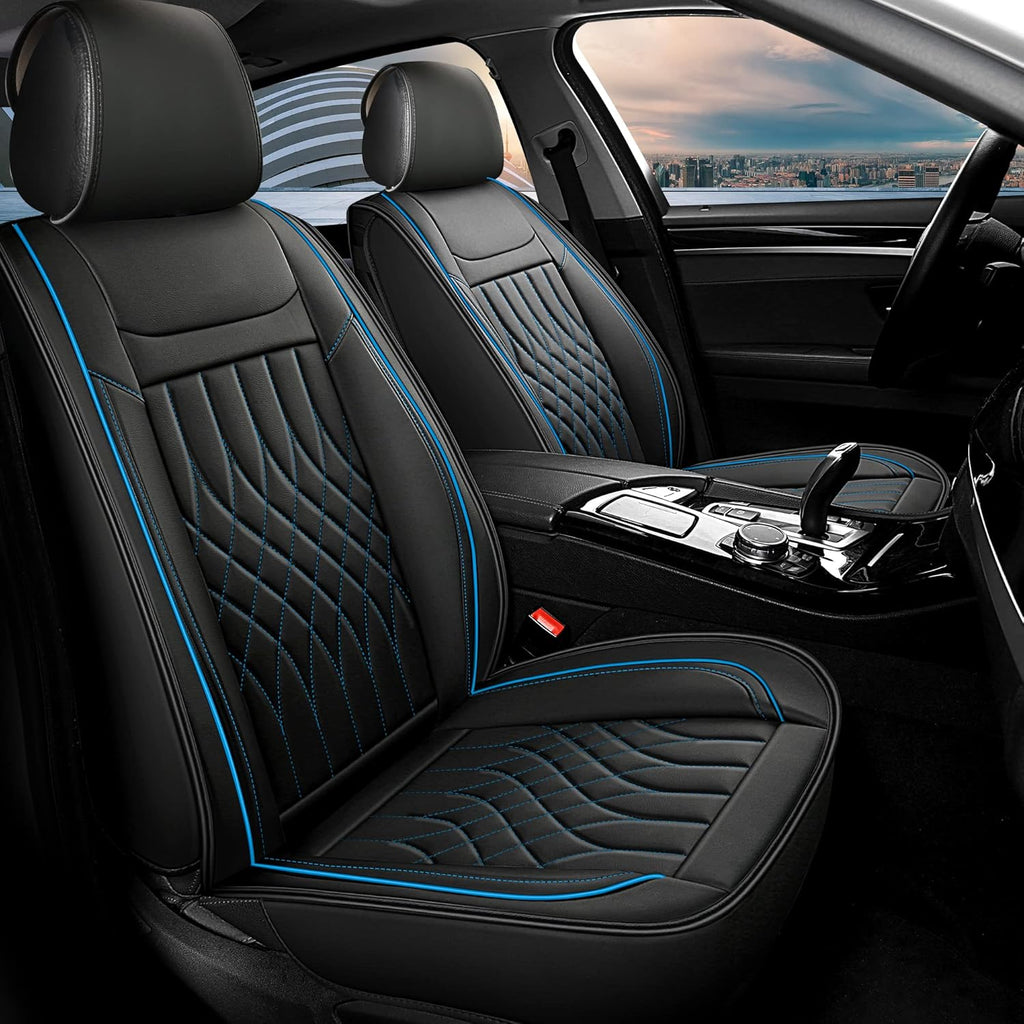Leather Car Seat Covers Full Set U7404