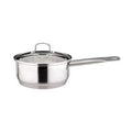 2 Quart Stainless Steel Saucepan with Tempered Glass Lid D80279