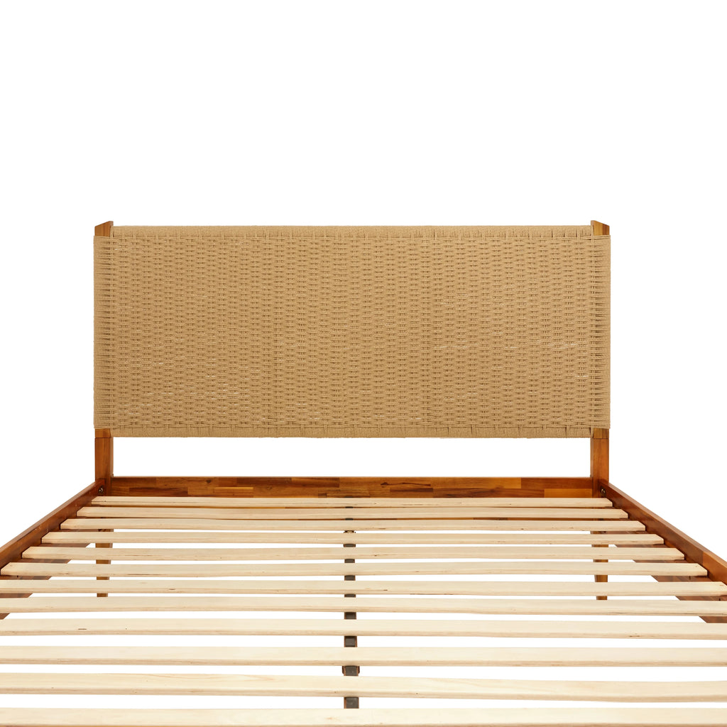 43" Queen Size Solid Wood Bed Frame V880539