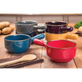 Stoneware Stacking Bowls with Handles, Set of 6 E878774