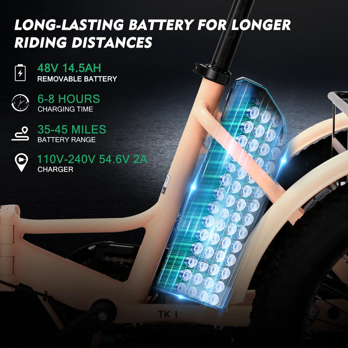 350W 36V 7 Speeds Electric Tricycle E891490