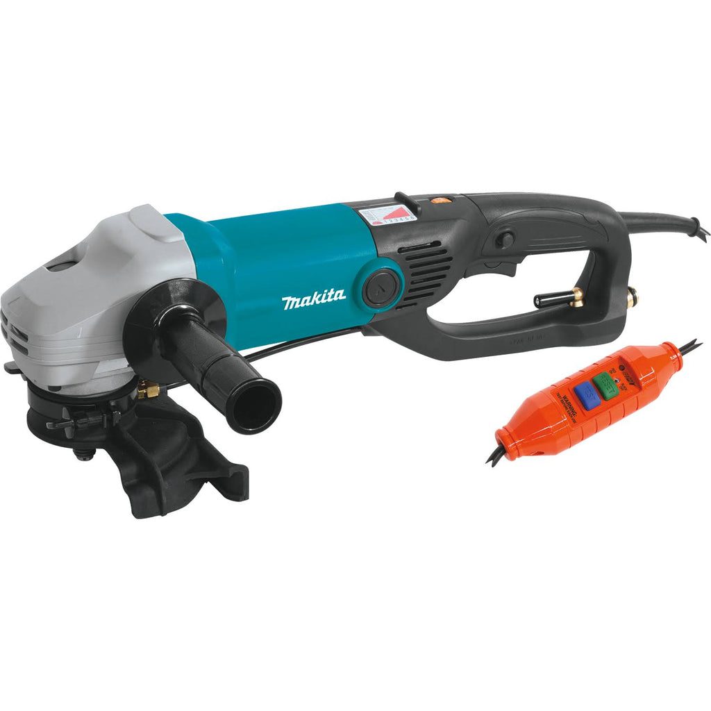5 in. Electronic Stone Polisher with Splash Guard B63485