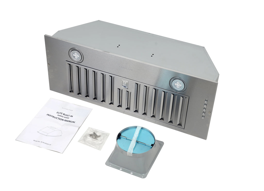 30 in. Stainless Steel Convertible Undercabinet Range Hood Insert B910