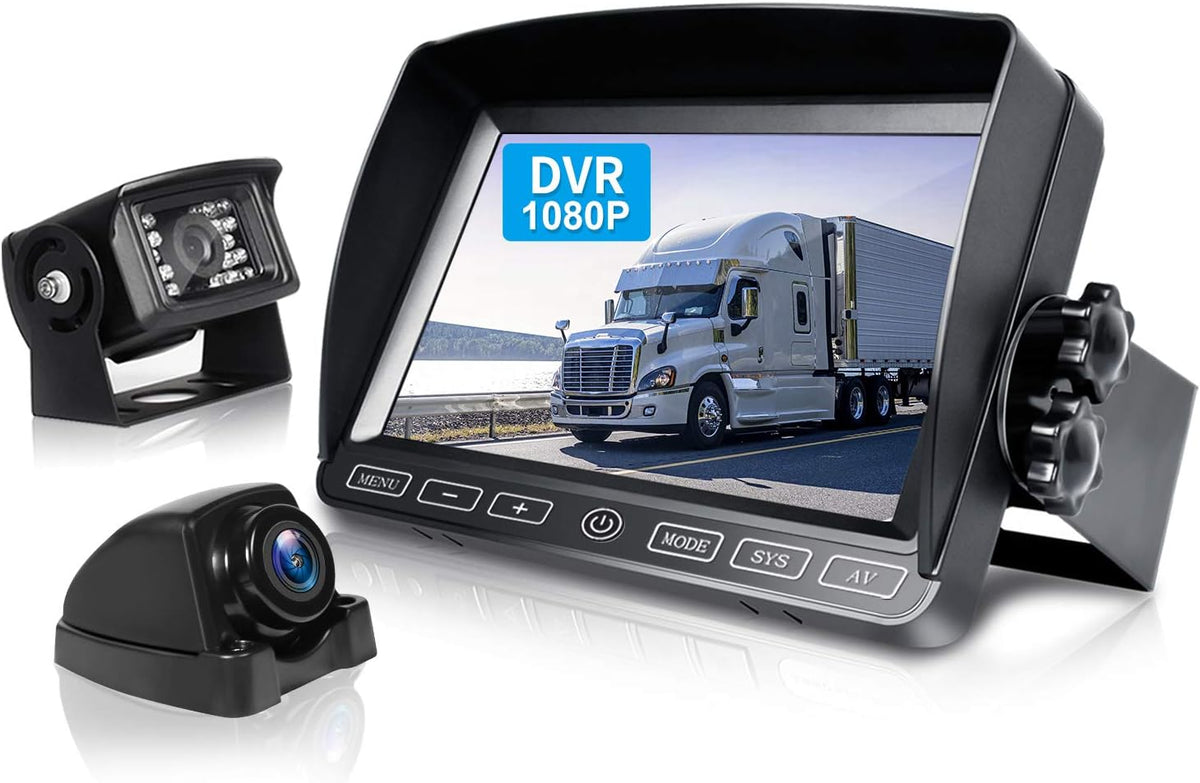 Wired Backup Camera System Kit with 7'' LCD Monitor O81418