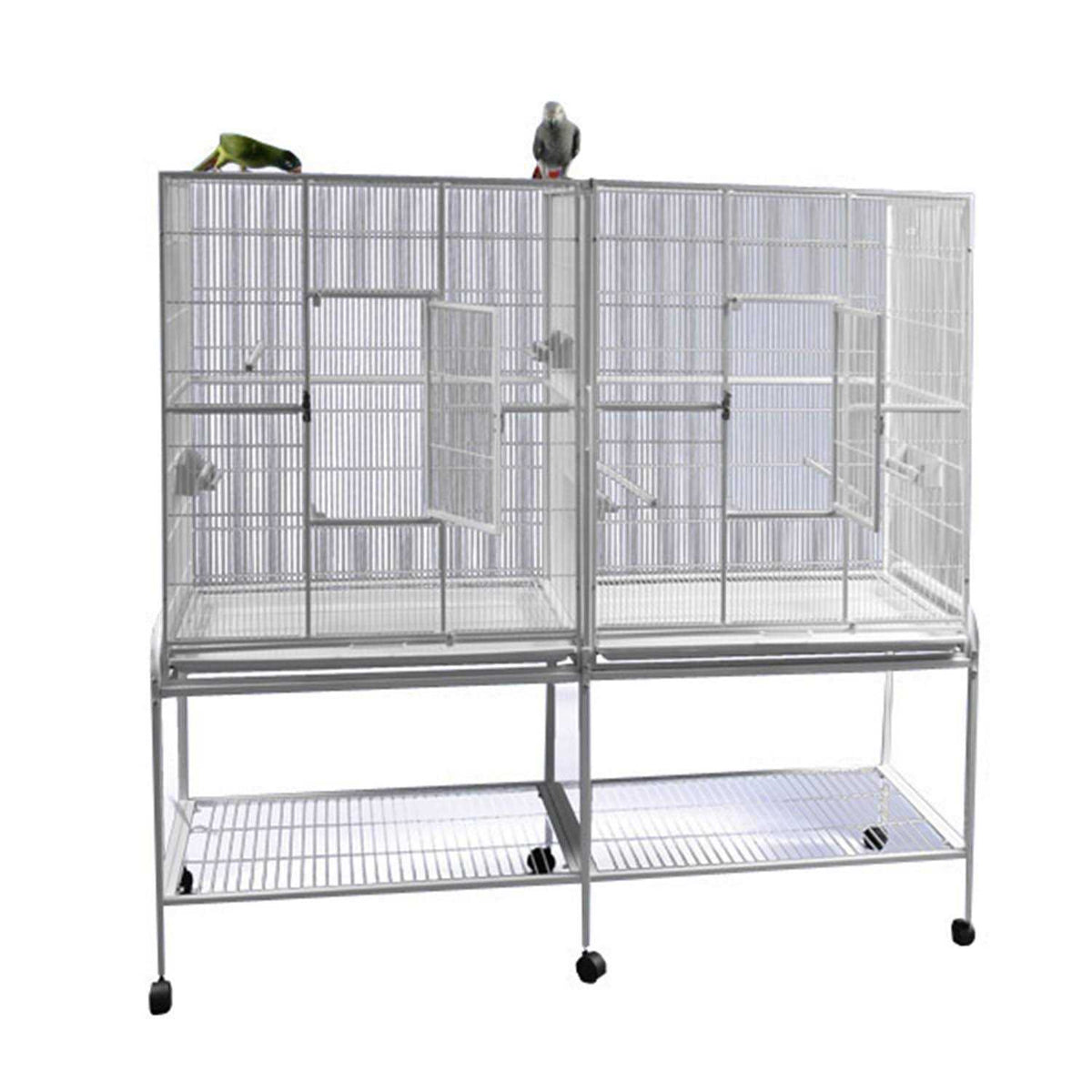 Double Flight Cage with Divider G14621