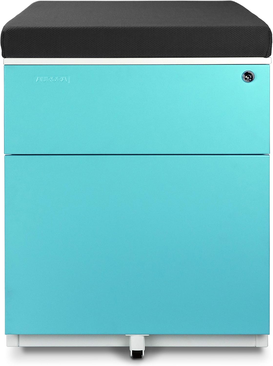 3-Drawer Metal Mobile File Cabinet with Lock B282