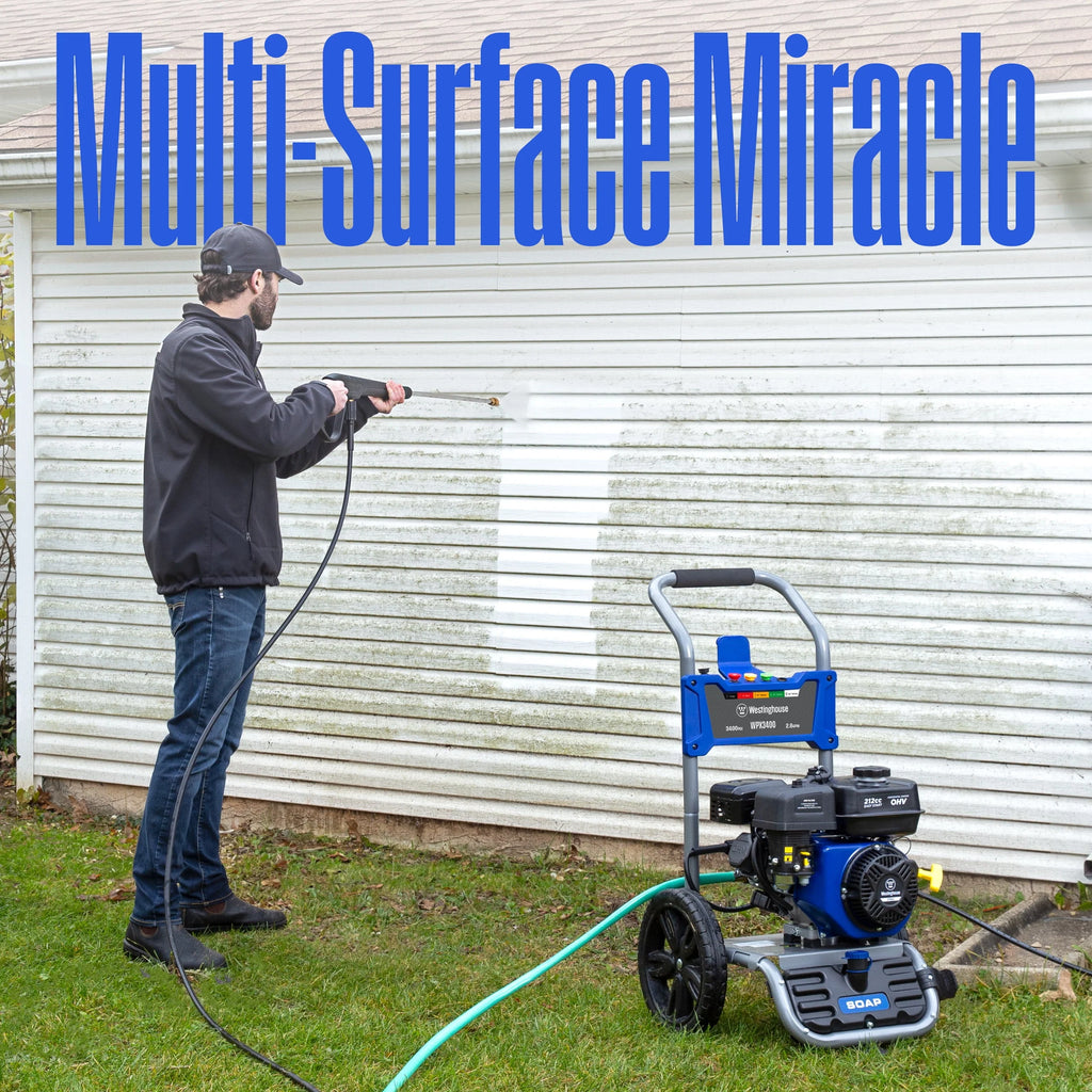 3200-PSI 2.5-GPM Gas Pressure Washer with 5 Nozzles Q2559