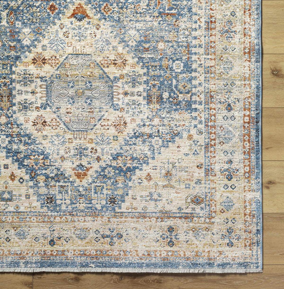 Brown Gray Area Rug K828068