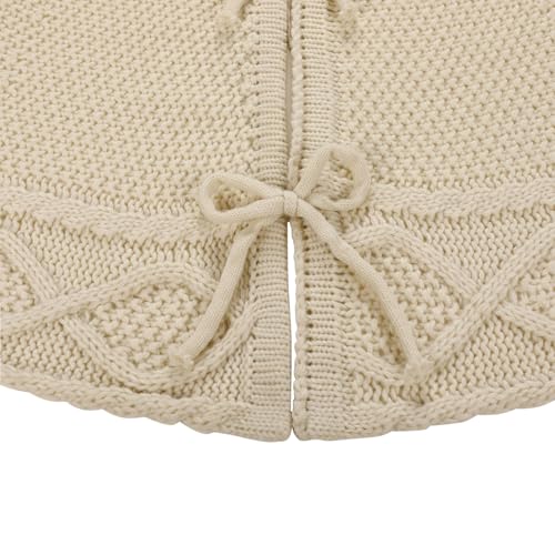 Knit Christmas Tree Skirt P35944