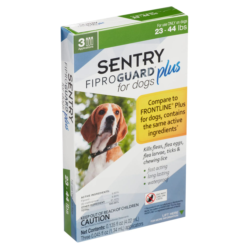 Dog Flea & Tick Topical 3 Monthly Treatments 3 Count S120839
