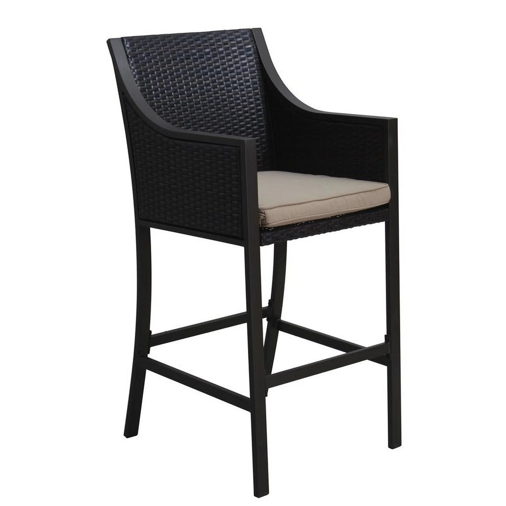 Multi Brown Bar Stool Set of 2 Q497928