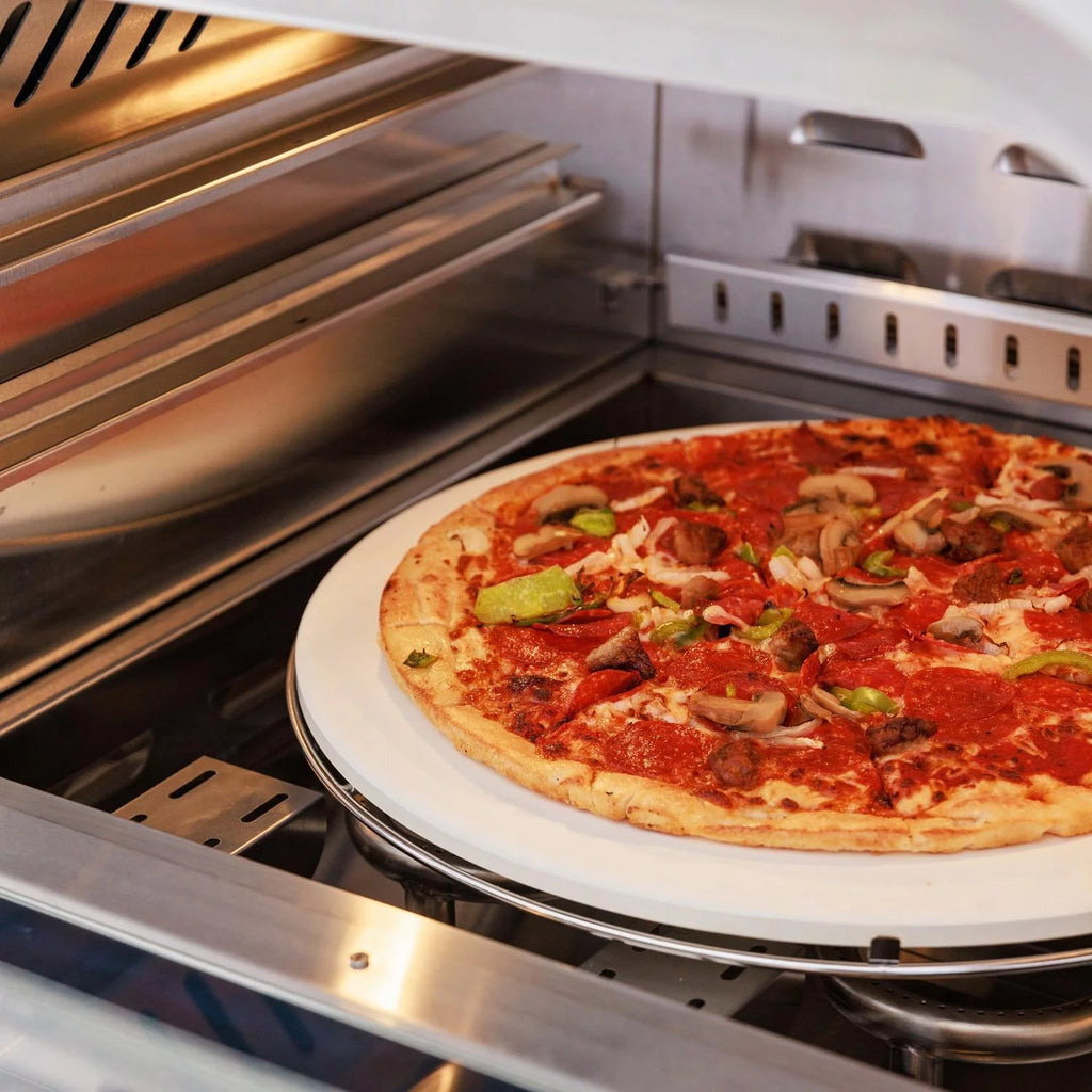 26-Inch Countertop Propane Outdoor Pizza Oven with Rotisserie T54328