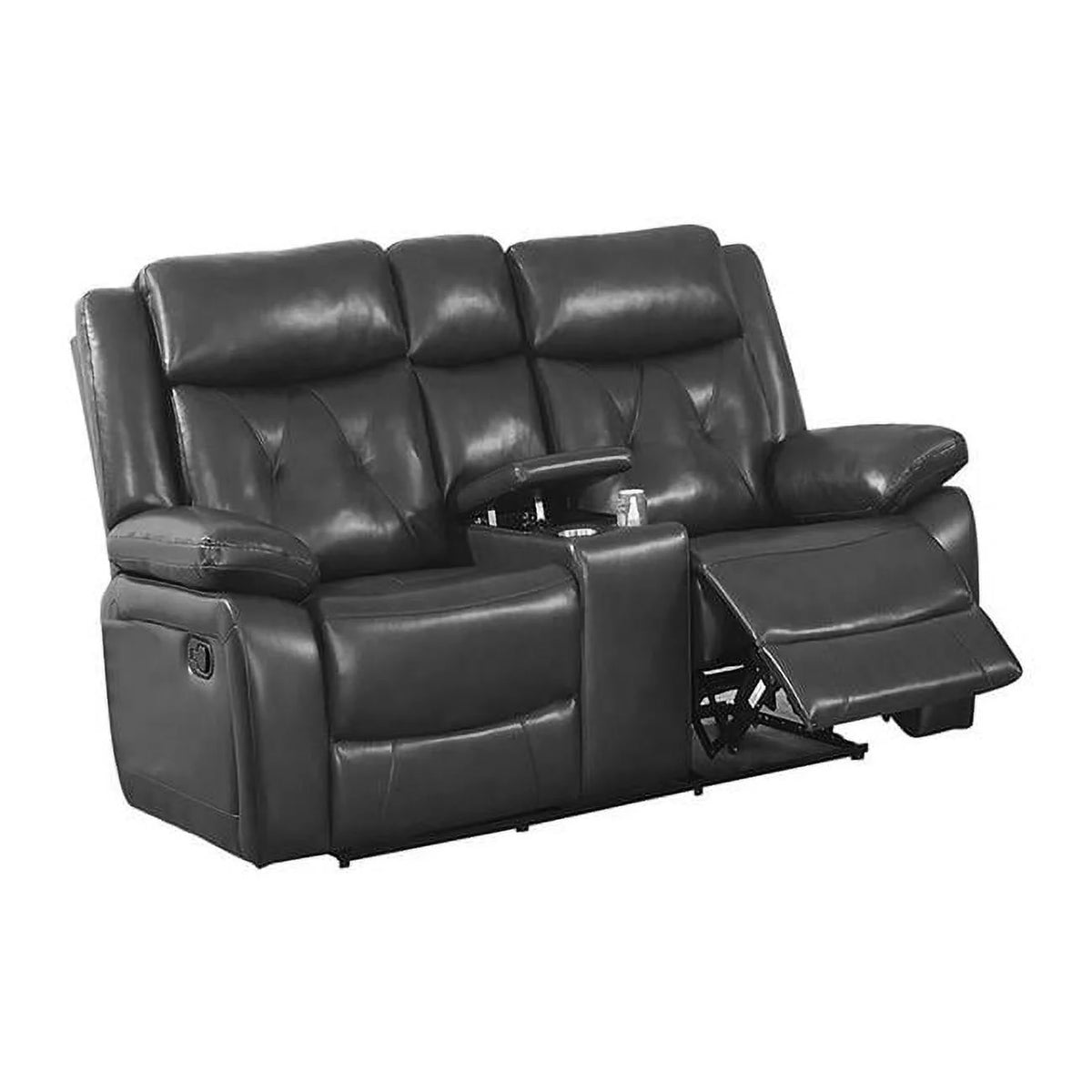 Taupe Power Reclining Loveseat R71938