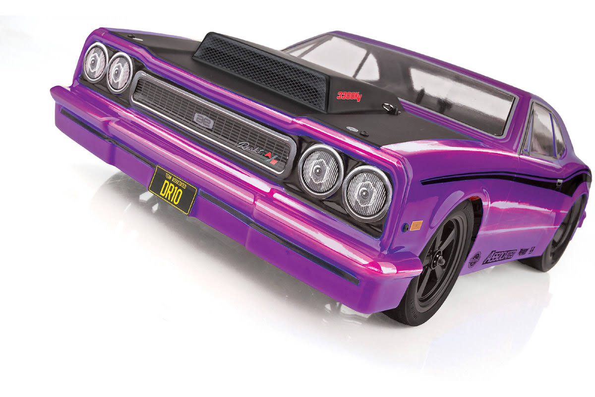 Purple 1/10 2WD Brushless Drag Race Car RTR E7024