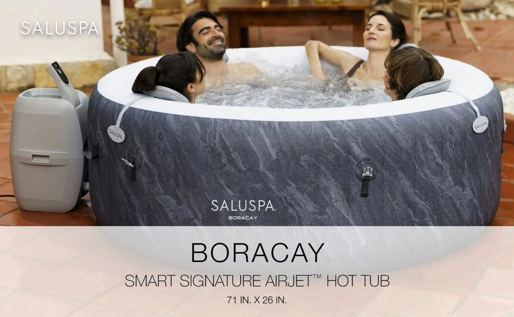 Inflatable Hot Tub with 120 Jets J572129