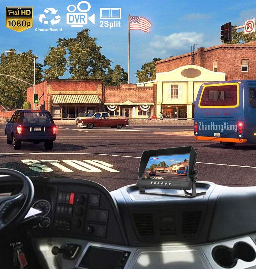 IP69 Waterproof HD 1080P Rear View Camera and 9 IPS Monitor System H510144