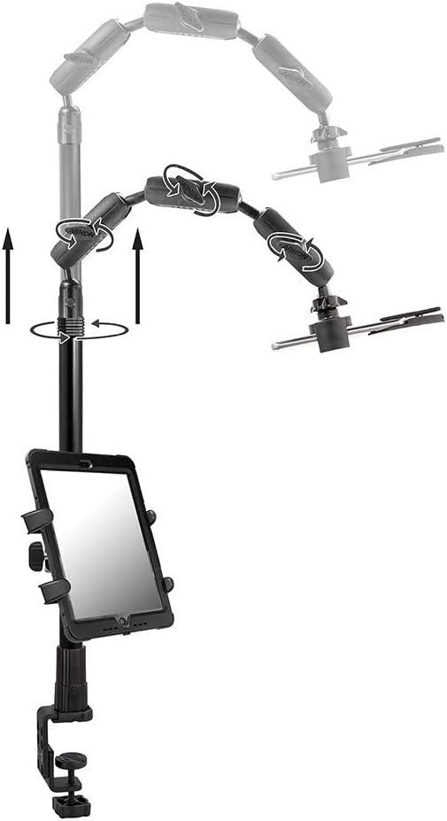 Clamp Phone or Camera Stand with Ring Light X182986