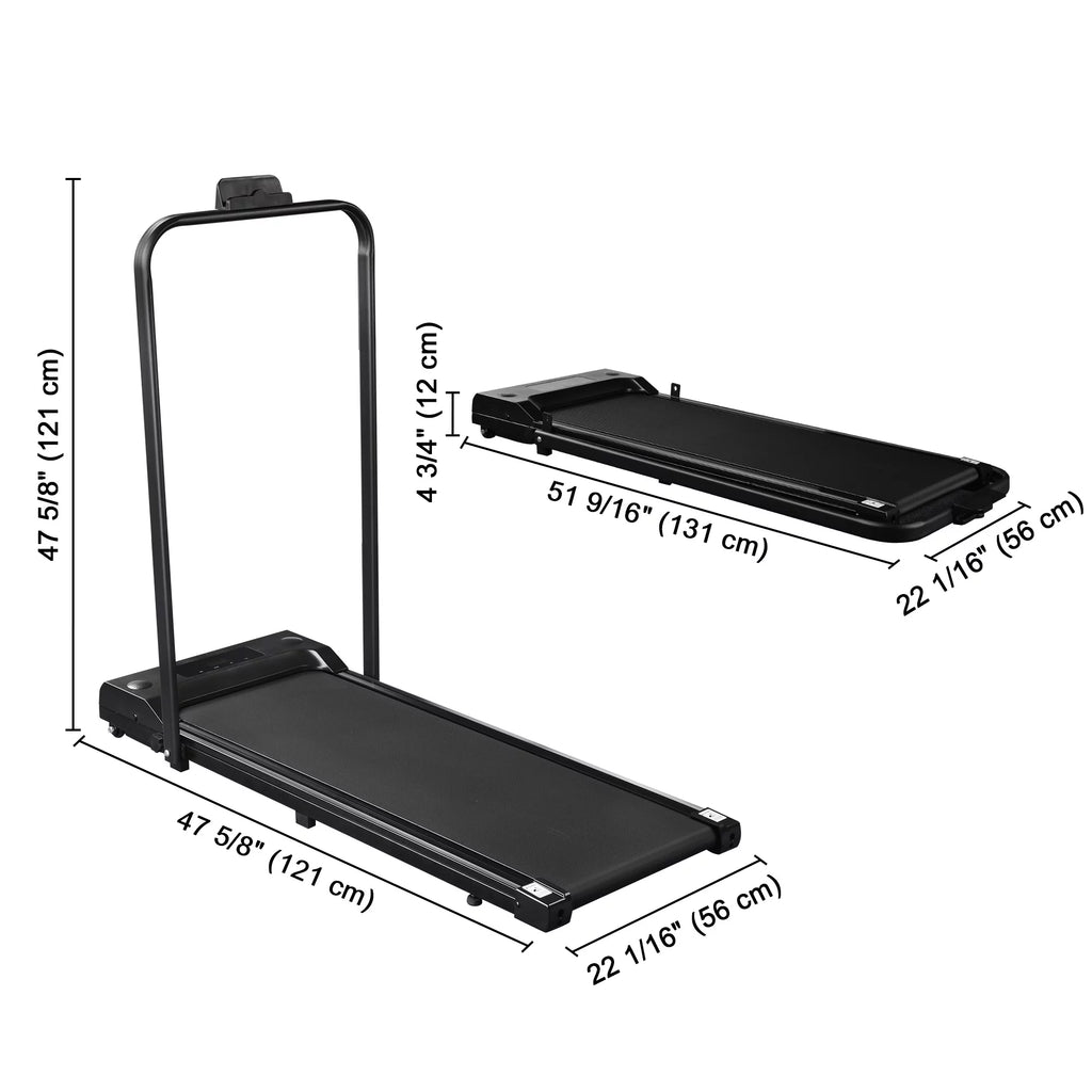 Foldable 2 in 1 Treadmill 1.5 HP H417906