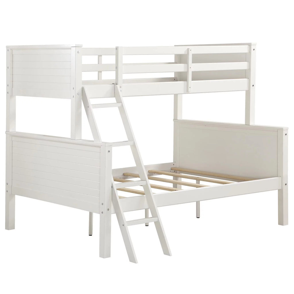 Twin-Over-Full Wood Bunk Bed J13390