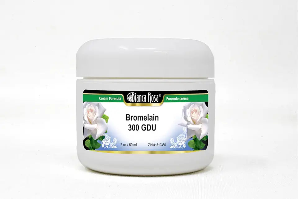 Bromelain 300 GDU Cream 2 oz X2022