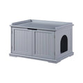 Grey Cat Washroom Bench G760