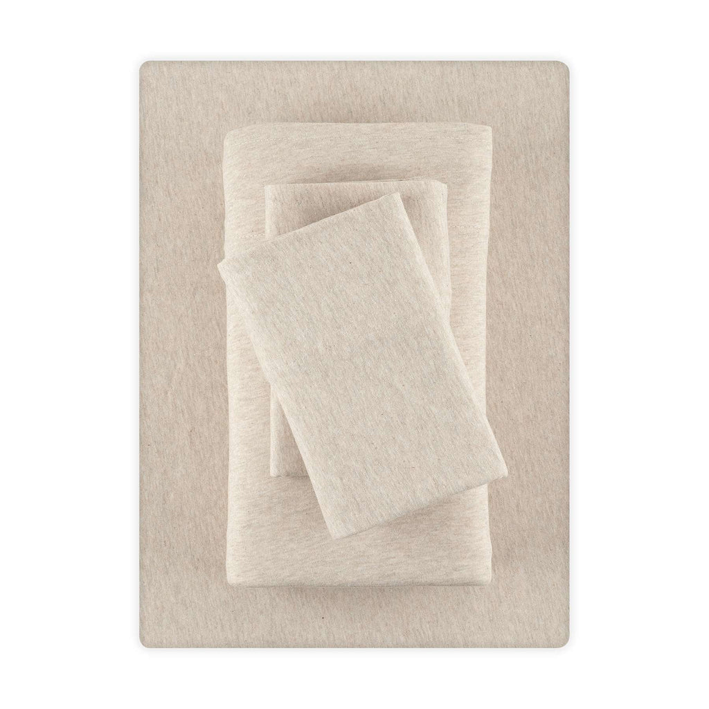 Queen 3 Pieces Cotton Poly Sheet Set J863806
