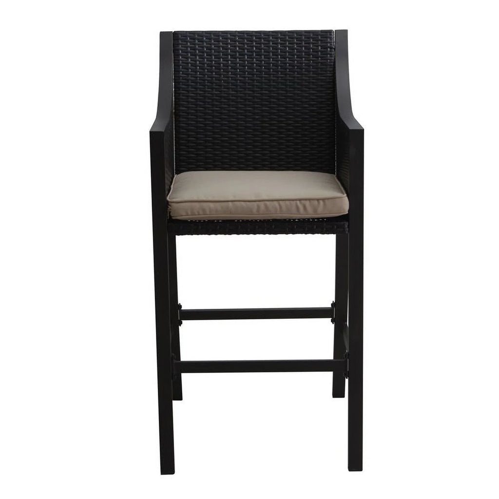 Multi Brown Bar Stool Set of 2 Q497928