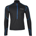 Black Zip Running Top W22761