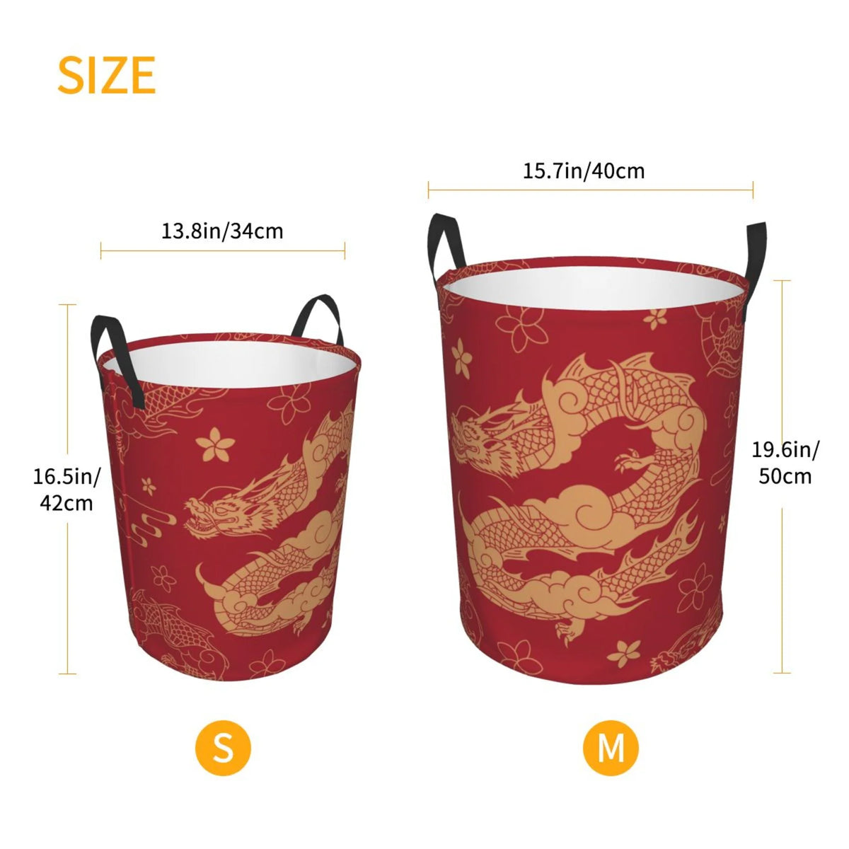 Waterproof Laundry Hamper with Handle M417711
