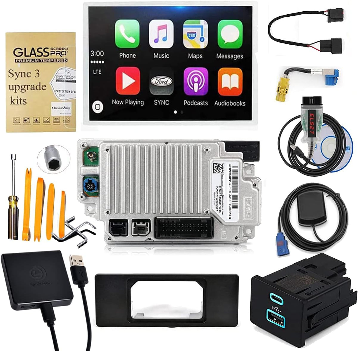 SYNC 2 to 3 Upgrade Kit with 8-inch Screen APIM Module V807