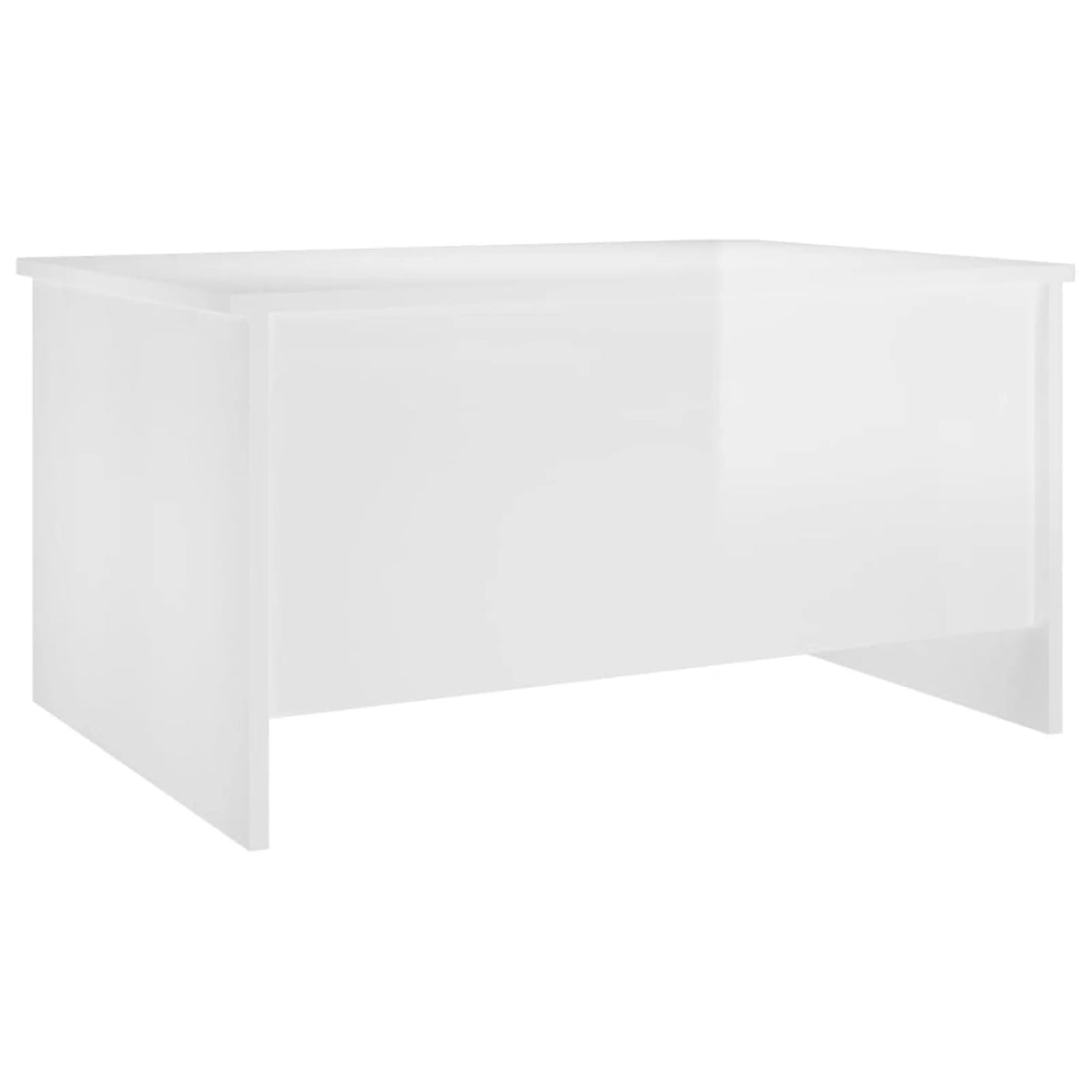 High Gloss White Engineered Wood Coffee Table P43359
