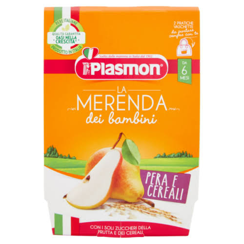 Pear and Cereal Snack 2x120g J5392