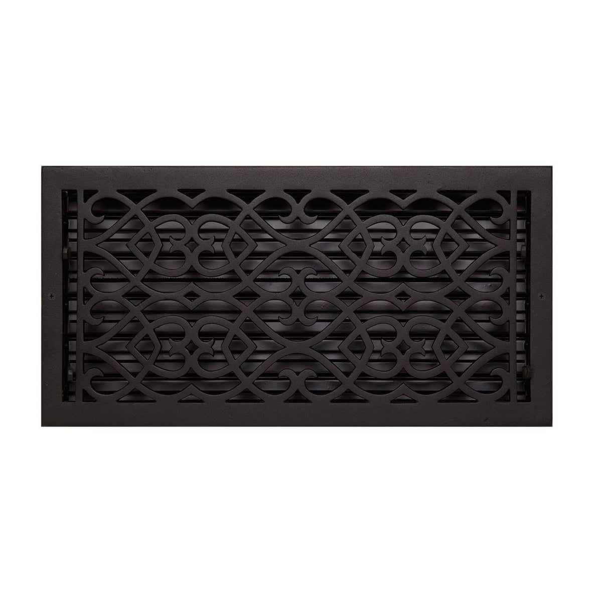 Cast Iron Wall Register Black Powder Coat M167