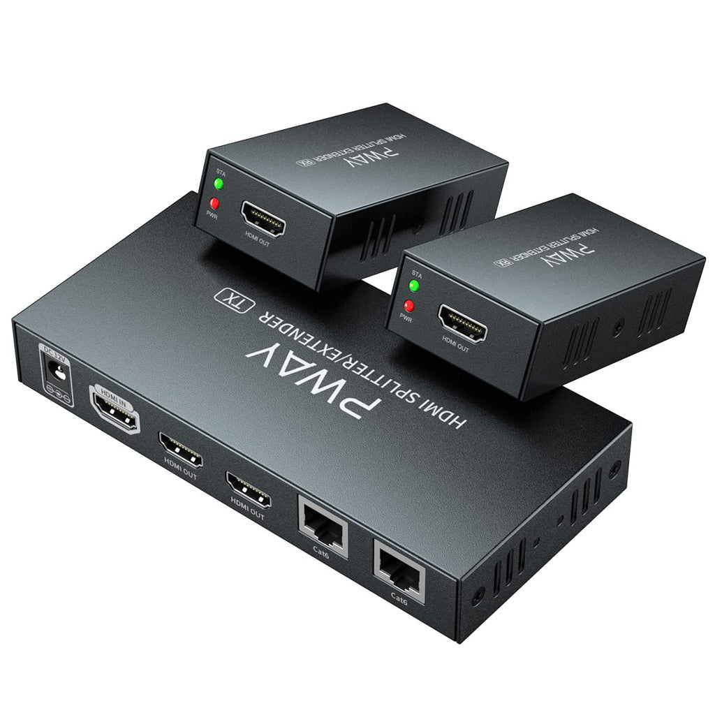 HDMI Extender Splitter 1x2 Port 1080P L88225