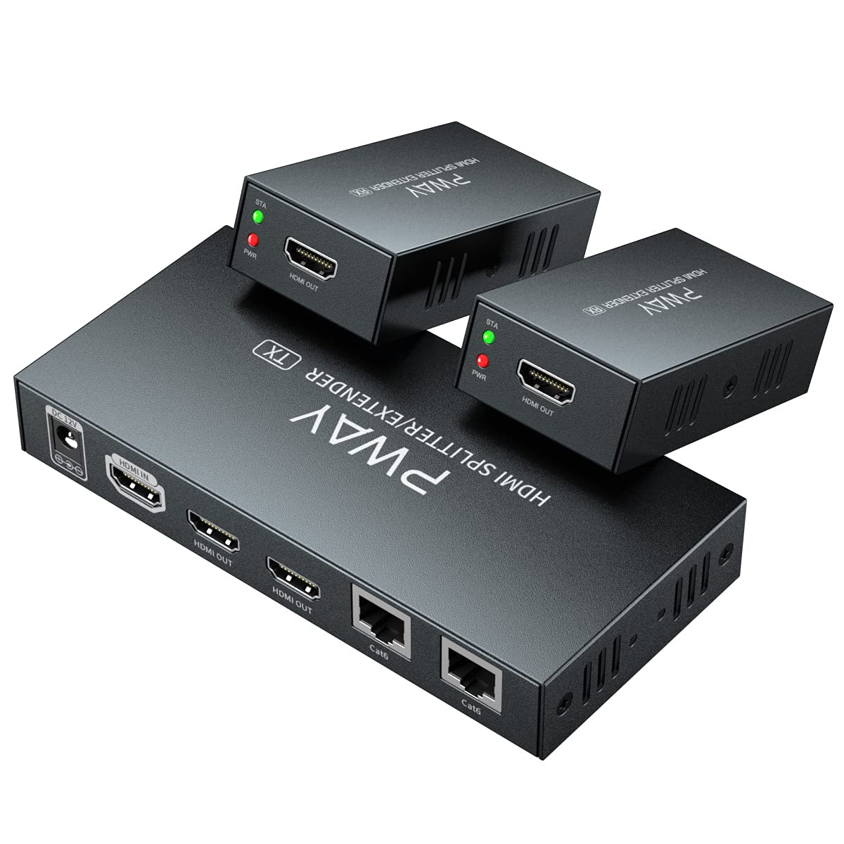 HDMI Extender Splitter 1x2 Port 1080P L88225