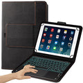 9" to 11" Tablet Keyboard Case with Touchpad Black K368