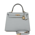 Bleu Glacier Epsom 25 Kelly Sellier R91952