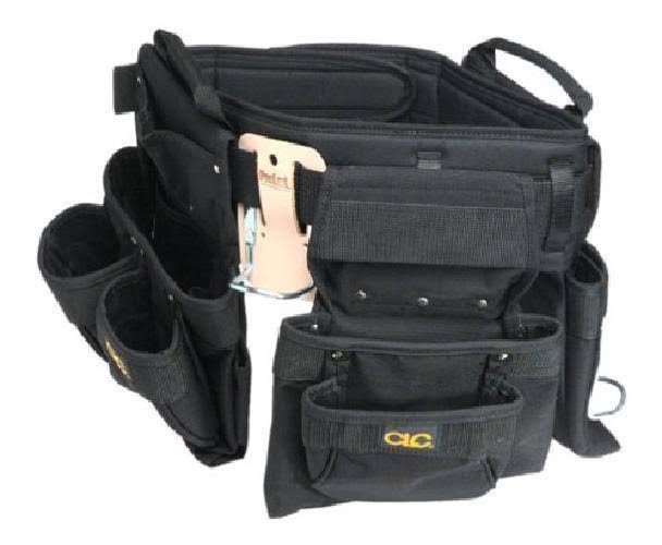 Black 18-Pocket Carpenters Combo X63577